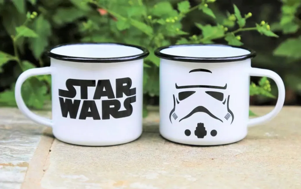 Star Wars Emaille Tasse Stormtrooper