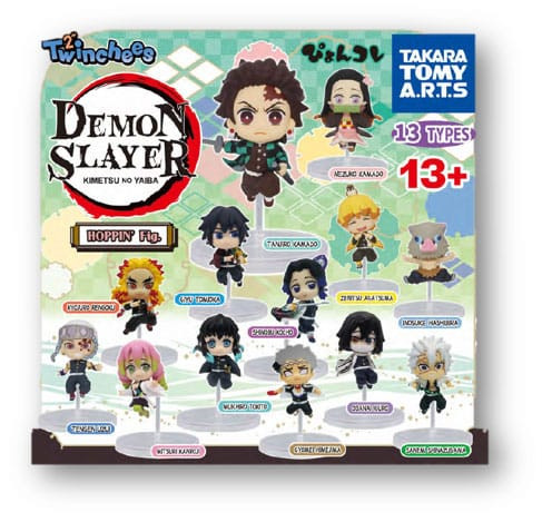 Demon Slayer: Kimetsu no Yaiba Twinchees Minifiguren Hoppin' 5 cm Display (24)