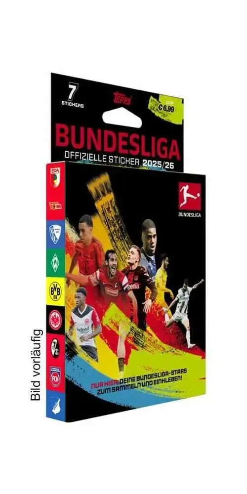 Bundesliga 2025/26 Sticker Collection Eco Pack