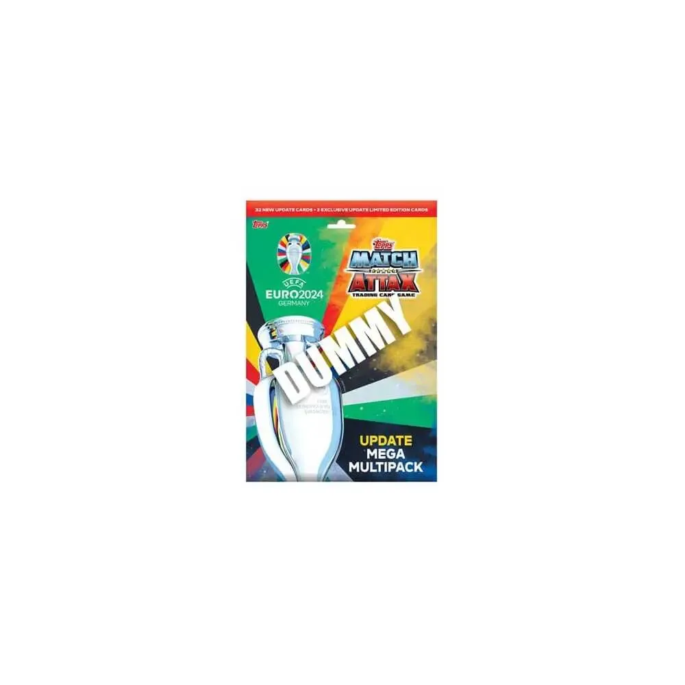 UEFA EURO 2024 Trading Cards Update Mega Multipack