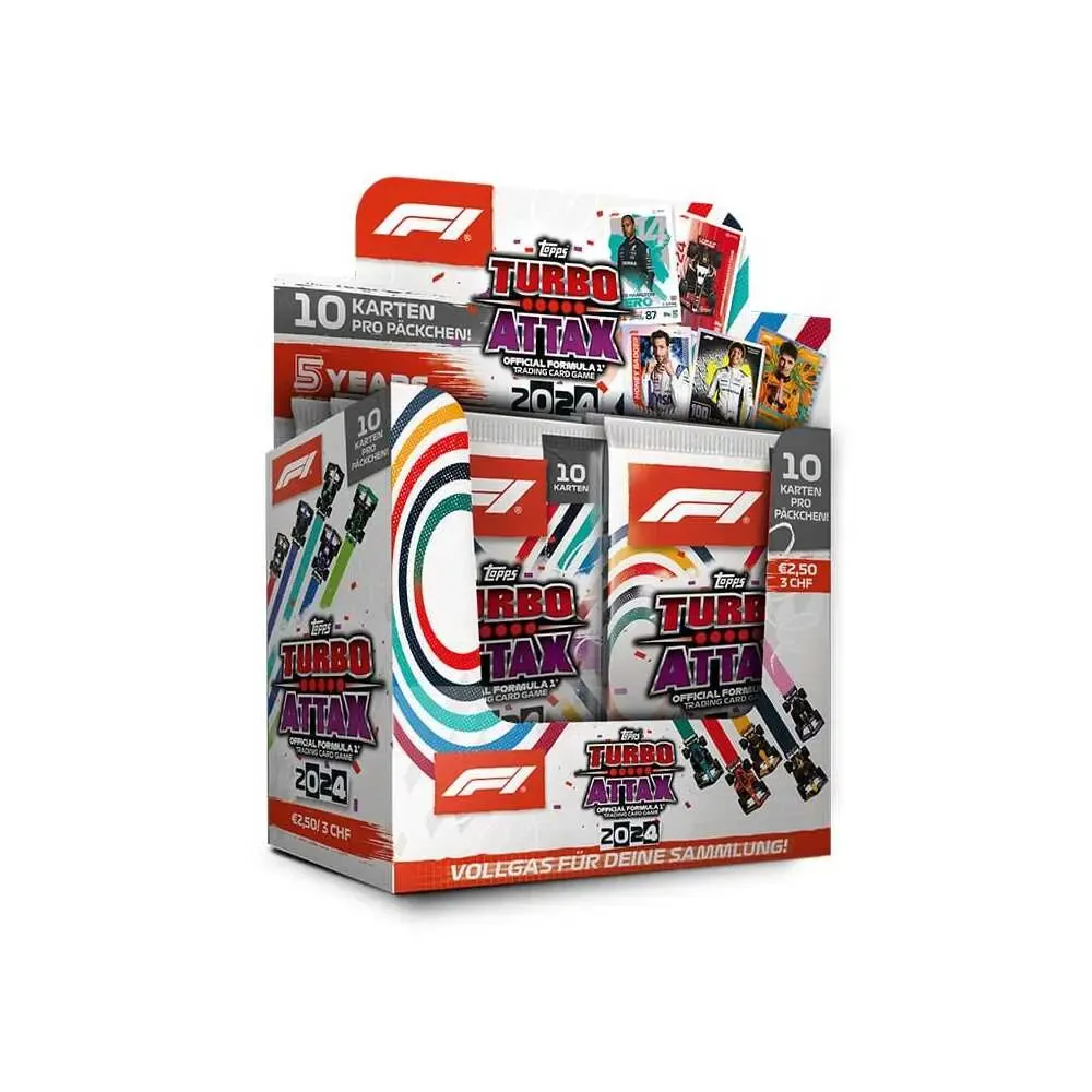 Formel 1 Turbo Attax TCG 2024 Booster Display (24) *Deutsche Version*