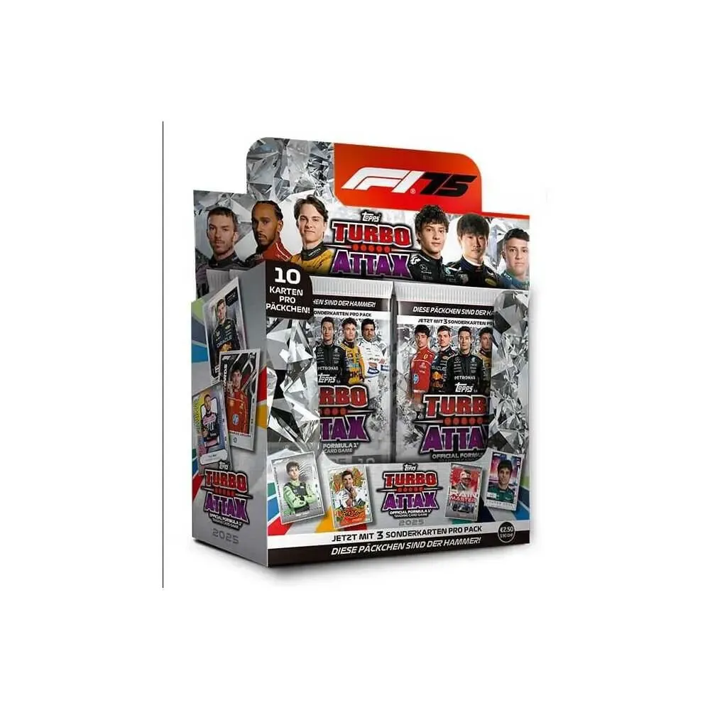 Formel 1 Turbo Attax TCG 2025 Booster Display (24) 
