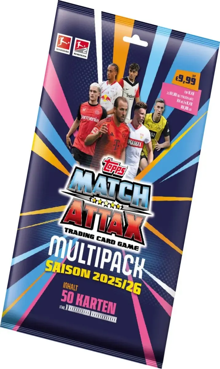 Bundesliga Match Attax Trading Cards 2025/26 Mega Multipack