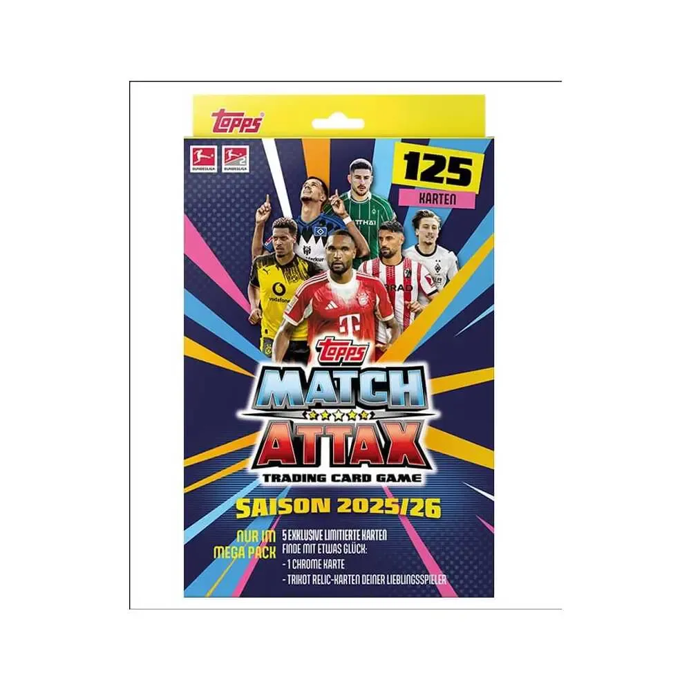 Bundesliga Match Attax Trading Cards 2025/26 Mega Pack
