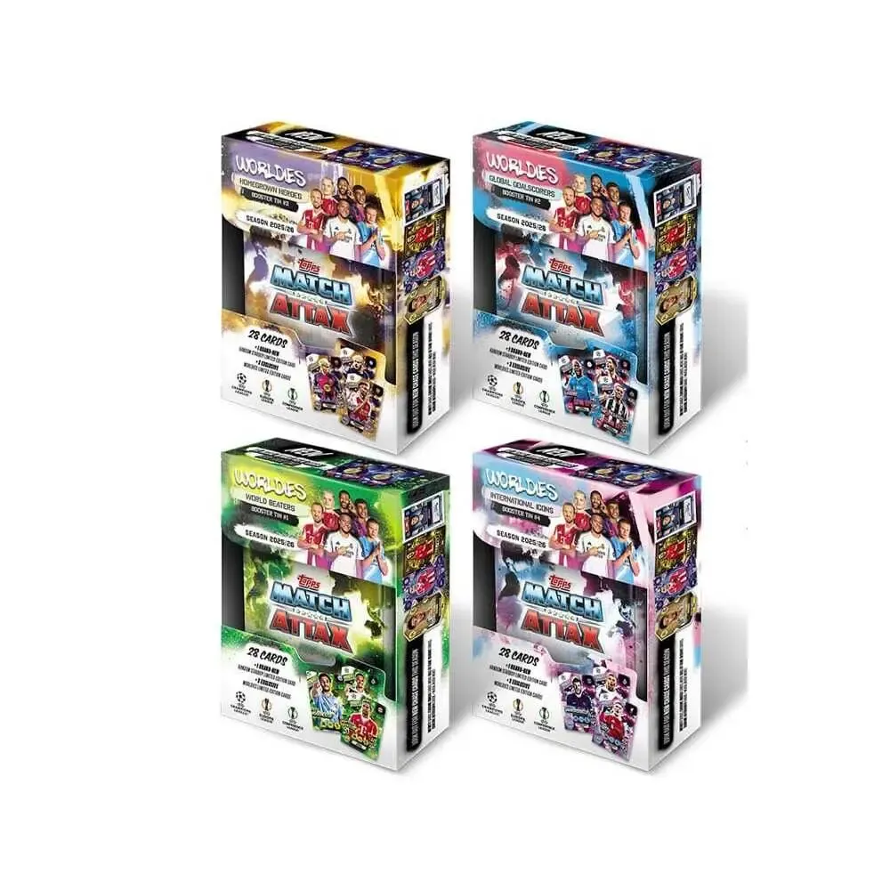 UEFA Champions League Match Attax Trading Cards 2025/26 Mini Tin *Deutsche Version*