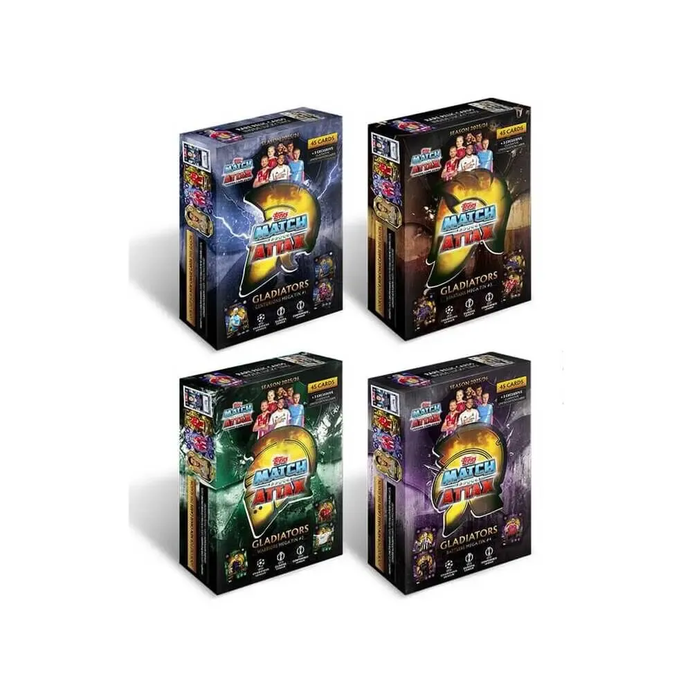 UEFA Champions League Match Attax Trading Cards 2025/26 Mega Tin *Deutsche Version*