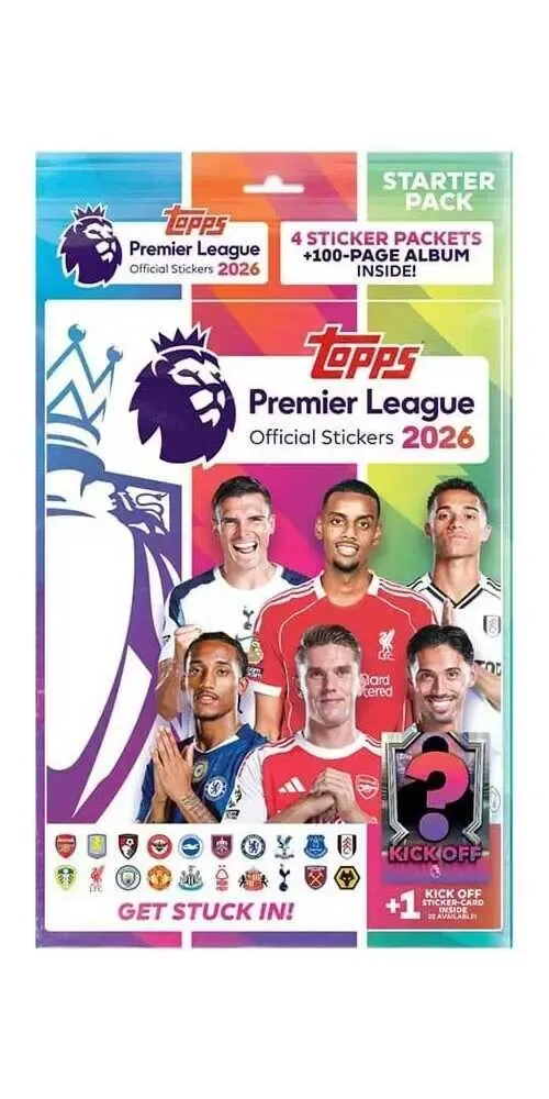 Premier League 2025/26 Sticker Starter Pack