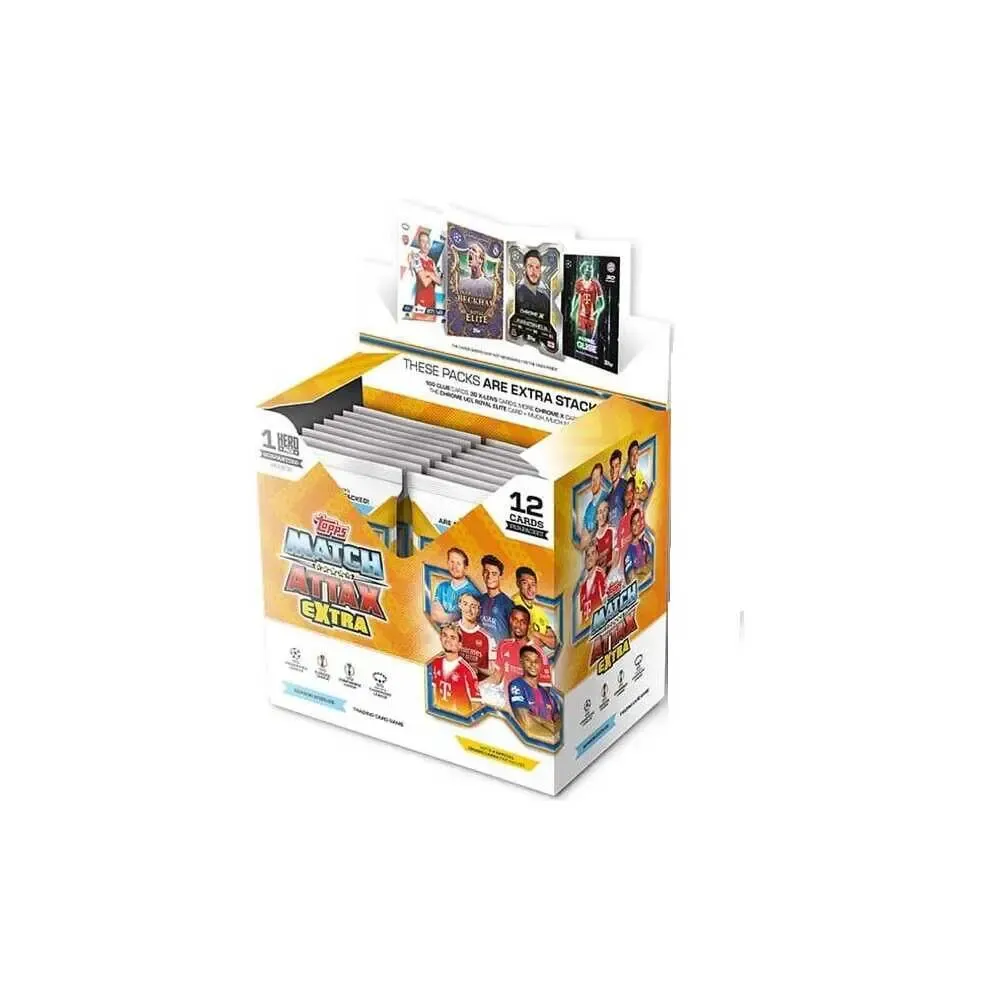 UEFA Champions League Match Attax Extra Trading Cards 2025/26 Booster Display (32)
