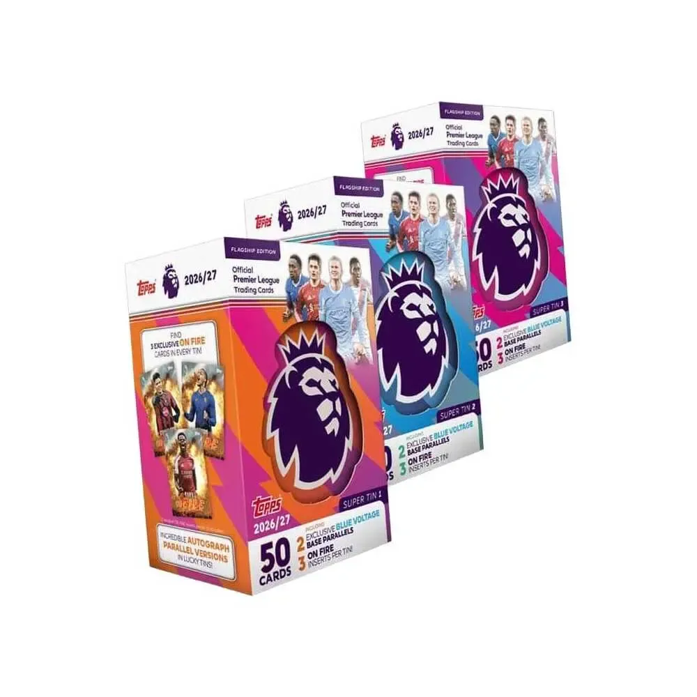 Premier League 2026/2027 Sammelkarten Super Tin