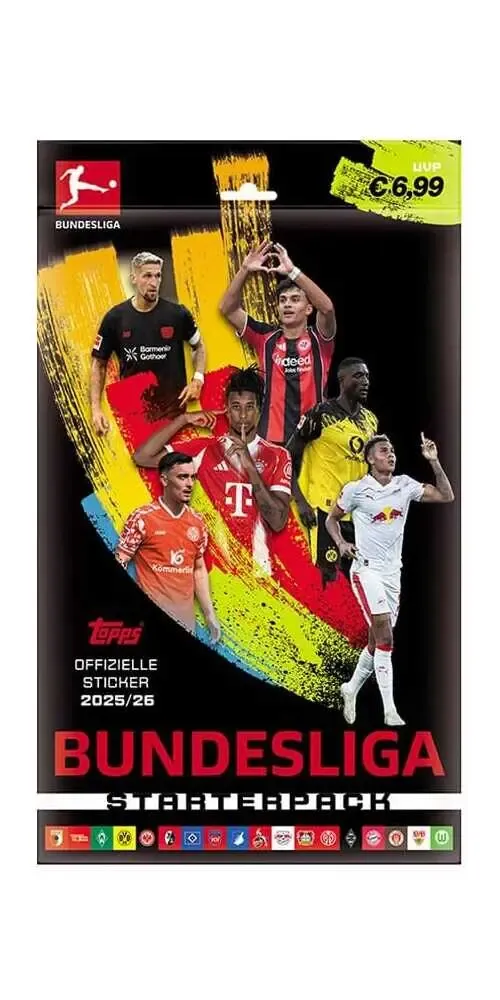 Bundesliga 2025/26 Sticker Starter Pack *Deutsche Version*