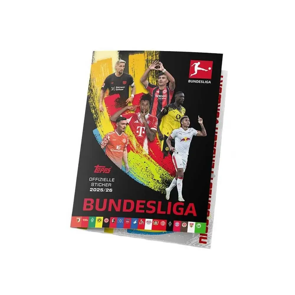 Bundesliga 2025/26 Sticker Sammelalbum *Deutsche Version*
