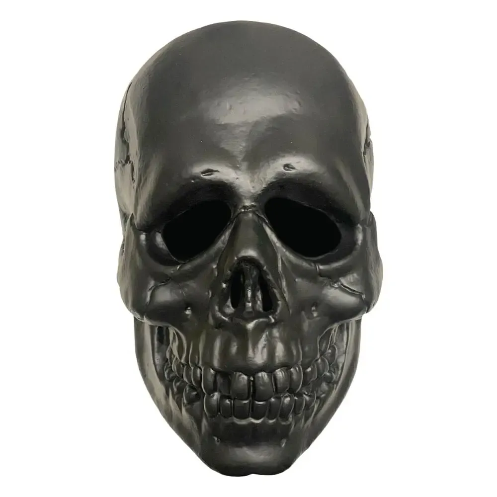 Don Post Vinyl Maske Black Skull