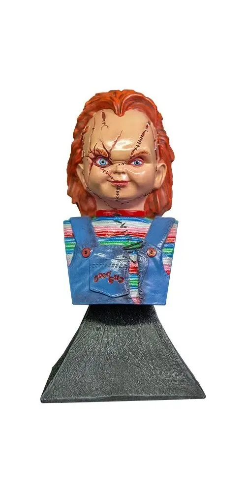 Chucky und seine Braut Mini Büste Chucky 15 cm