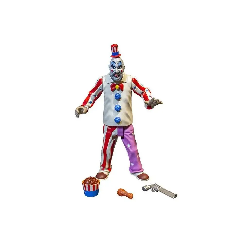 Haus der 1000 Leichen Captain Spaulding Actionfigur Finger Lickin Pistol Whippin 15 cm