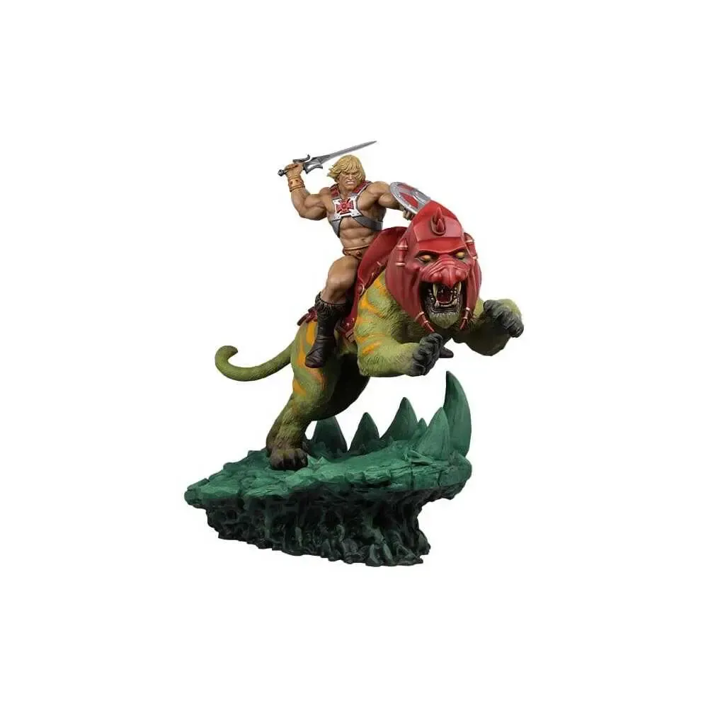 Masters of the Universe 1/4 Statue He-Man & Battle Cat 76 cm