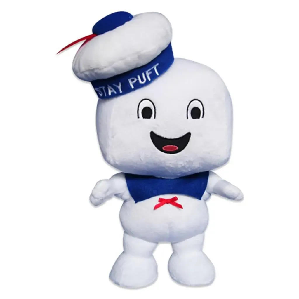 Ghostbusters Happy Stay Puft Marshmallow Man Plüschfigur mit Sound 23 cm