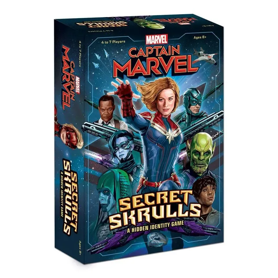 Captain Marvel Secret Skulls Brettspiel