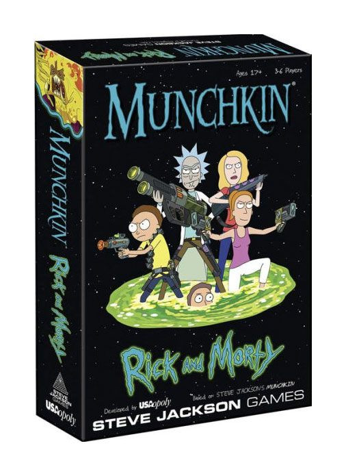 Munchkin Kartenspiel Rick and Morty