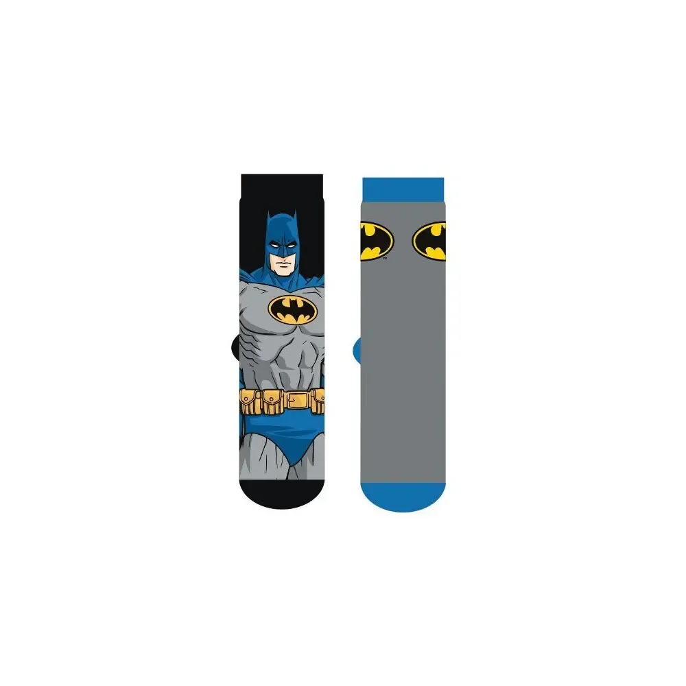 DC Comics Herren Socken Doppelpack Batman Logo Cape