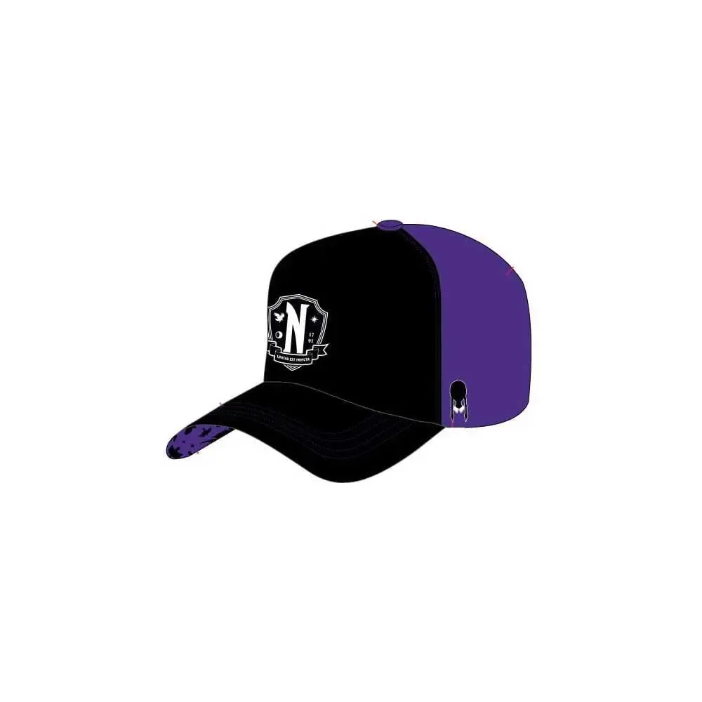 Wednesday Baseball Cap Nevermore