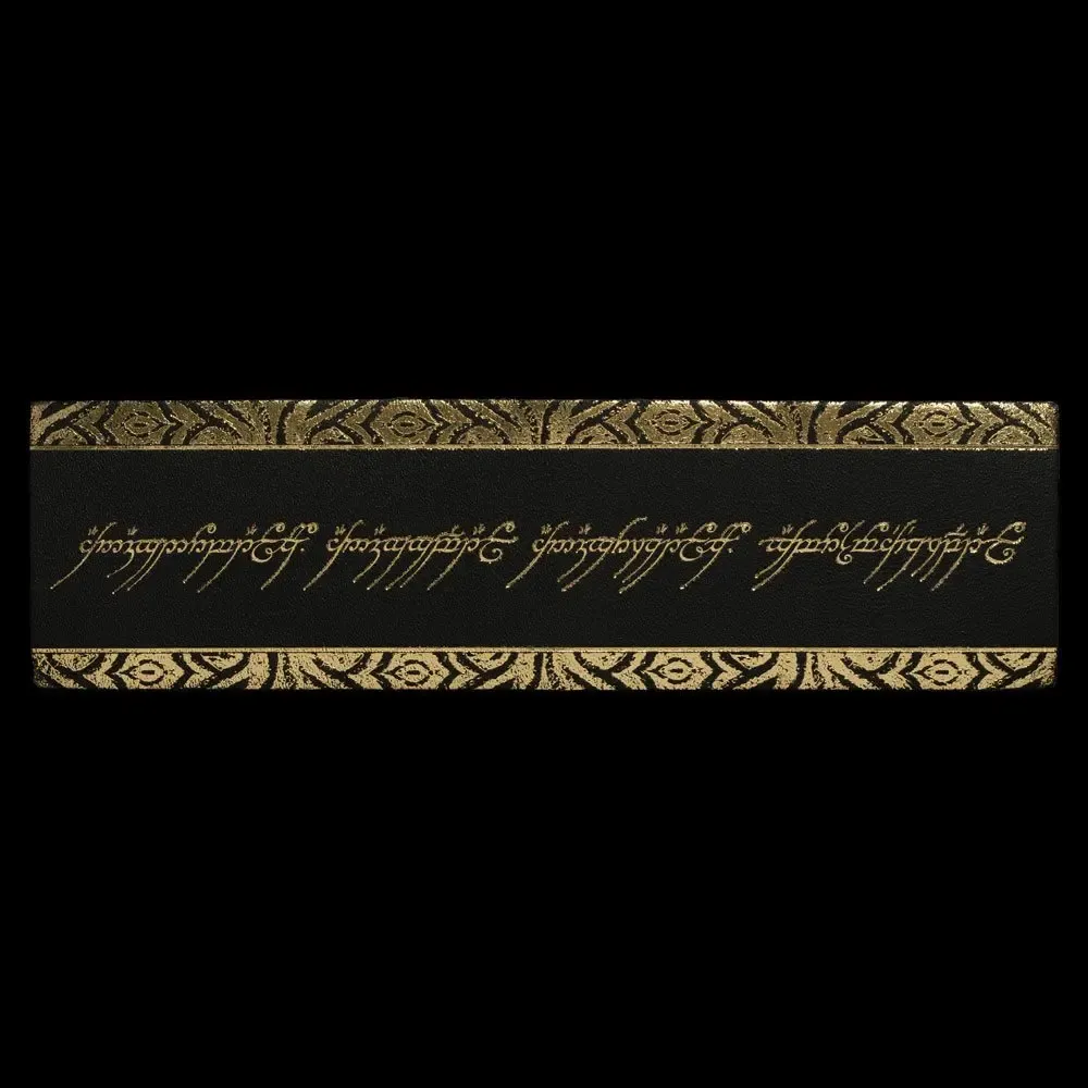 Herr der Ringe Leder Lesezeichen The One Ring Inscription