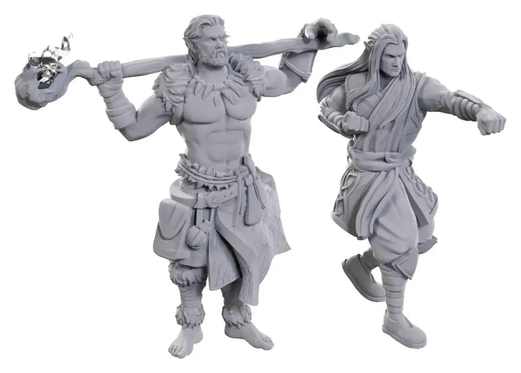 D&D Nolzur's Marvelous Miniatures Miniaturen unbemalt 2er-Pack Archdruid & Martial Arts Adept