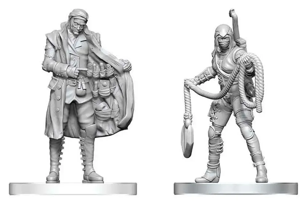 Pathfinder Battles Deep Cuts Miniatur unbemalt Burglar & Fence 14 cm