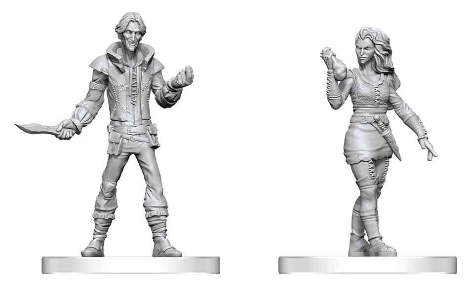 Pathfinder Battles Deep Cuts Miniatur unbemalt Thief & Pickpocket 14 cm