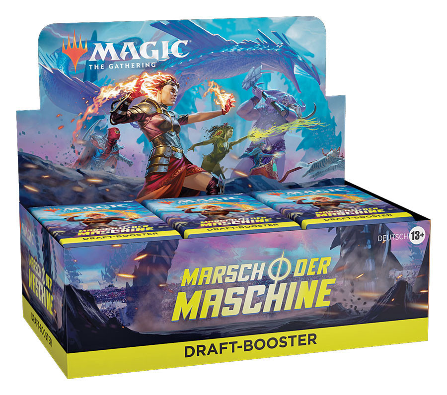 Magic the Gathering Marsch der Maschine Draft-Booster Display (36) deutsch