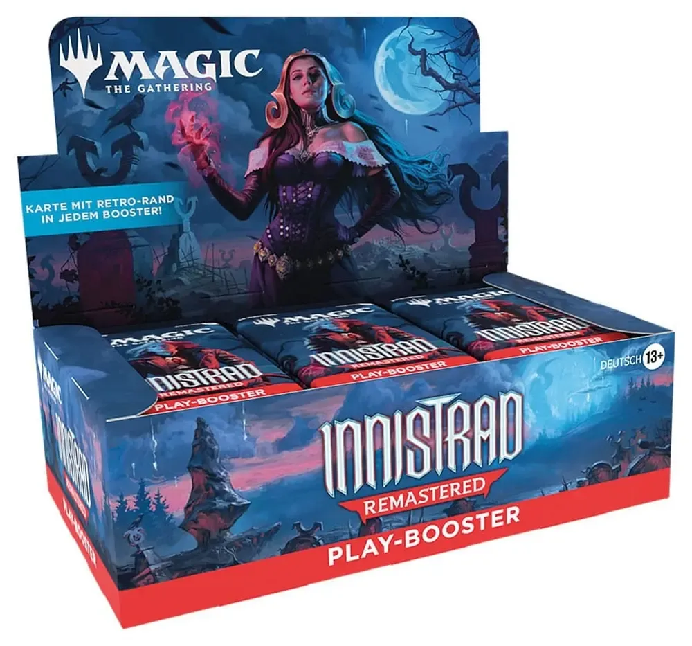 Magic the Gathering Innistrad Remastered Play-Booster Display (36) deutsch