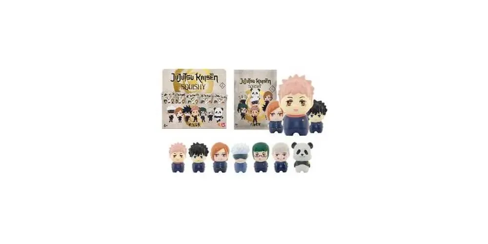Jujutsu Kaisen Squish Hero Anti-Stress-Figuren 8 cm Display (12)