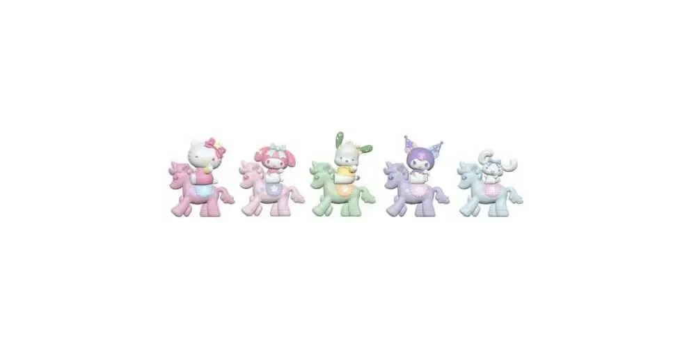 Sanrio Equestrian Series Minifiguren Hello Kitty and Friends 7 cm Blind Box Display (12) 
