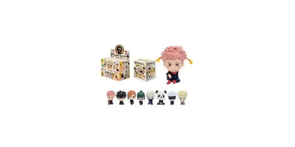 Jujutsu Kaisen Bobble Hero Wackelkopf-Figuren 6 cm Display (12)