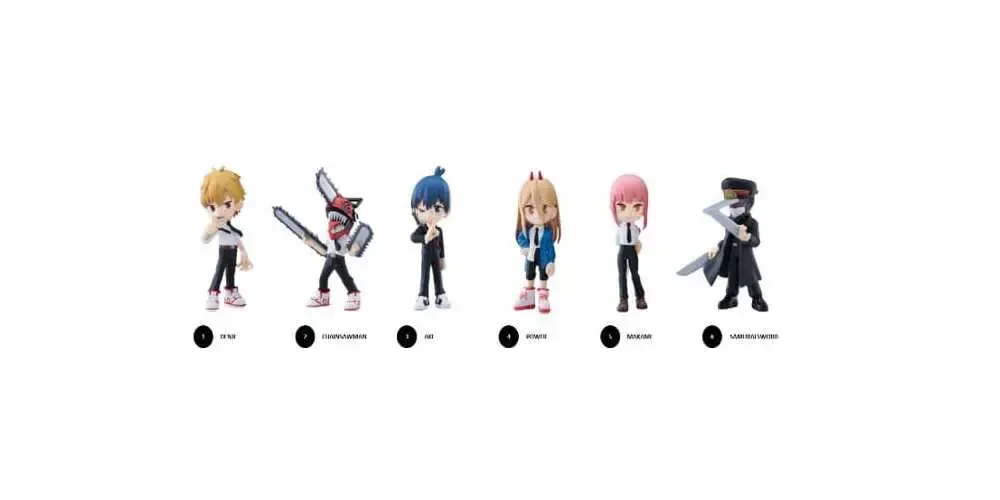 Chainsaw Man Anime Series Minifiguren 9 cm Display (6)