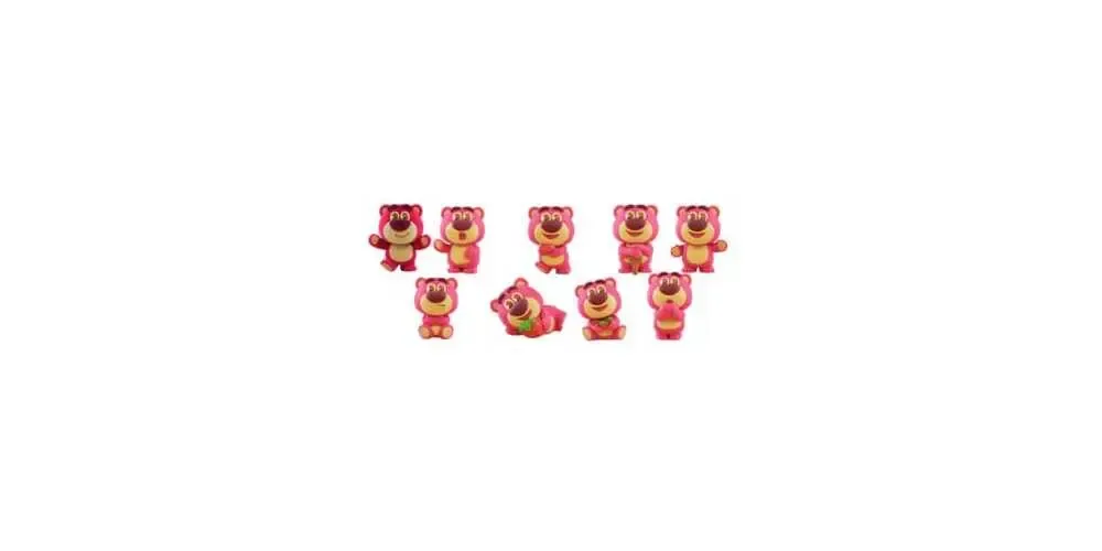 Toy Story Cosbi Minifiguren Lotso 8 cm Blind Box Display (8) 