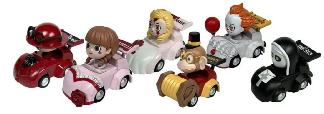 Zoom Hero Rückzug-Fahrzeuge mit Figuren Horror (Blind Box Ver.) Display (12) 