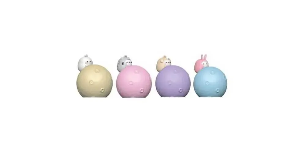 Molang Little Moon Light Series Minifiguren 8 cm Display (12)             