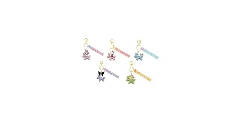 Sanrio Balloon Series Schlüsselanhänger Hello Kitty and Friends Display (12) 