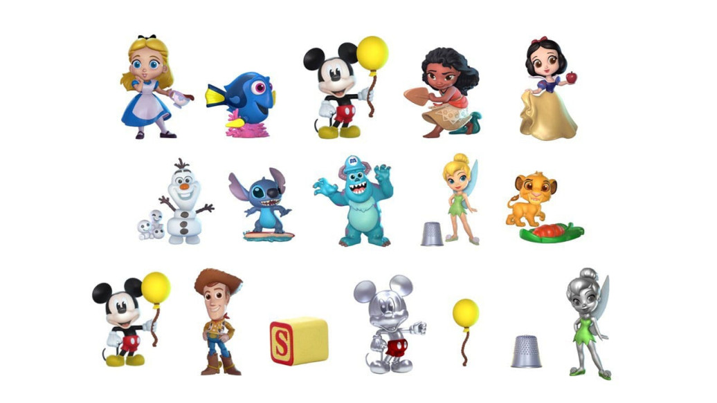 Disney: 100th Anniversary Series 1 - Value Edition Suprise Capsules Display (24)