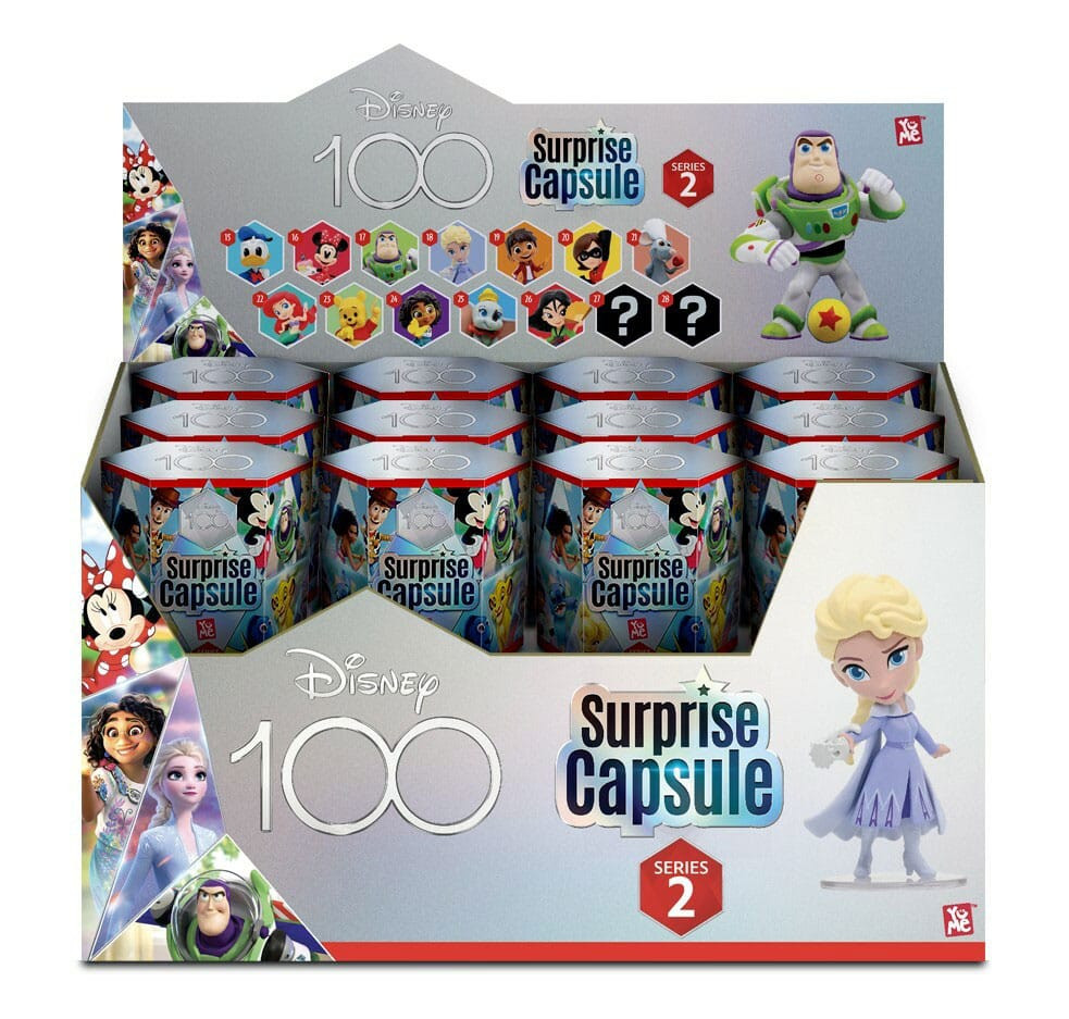 Disney: 100th Anniversary Series 2 - Value Edition Suprise Capsules Display (24)