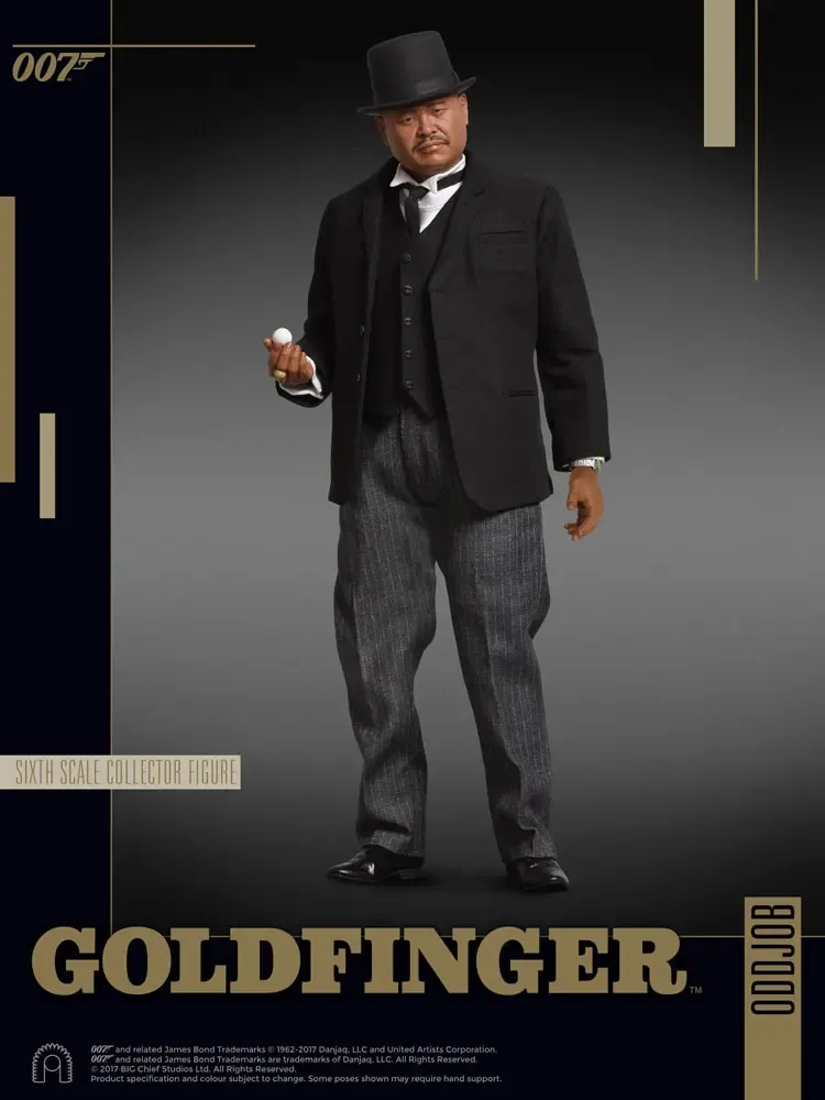 James Bond Goldfinger Collector Figure Series Actionfigur 1/6 Oddjob 30 cm