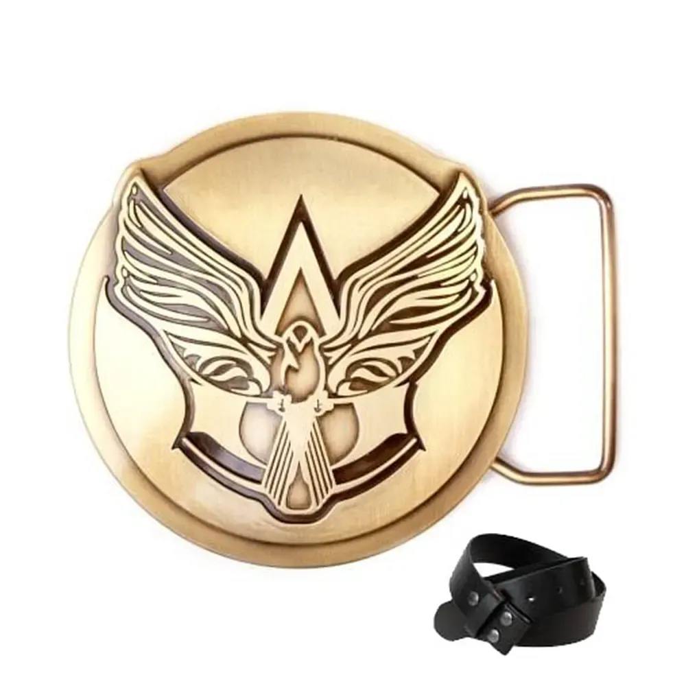 Assassins Creed IV Black Flag Gürtel Gold Wings Logo