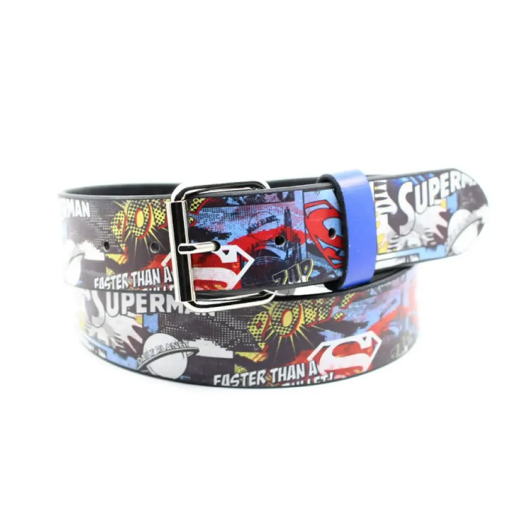 Superman Gürtel Comics Logo