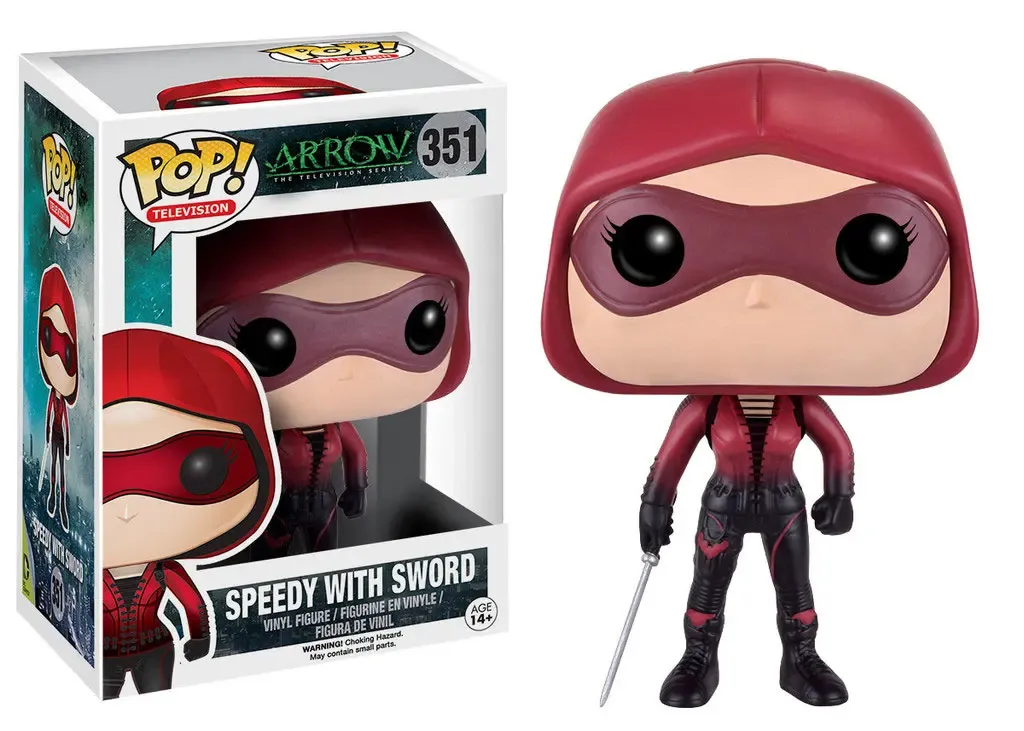 Flash Speedy with Sword POP! Figur 9 cm