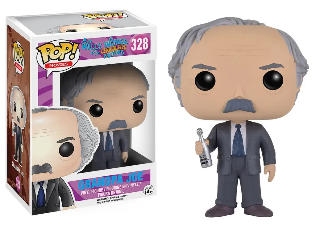 Charlie und die Schokoladenfabrik Grandpa Joe POP! Figur 9 cm