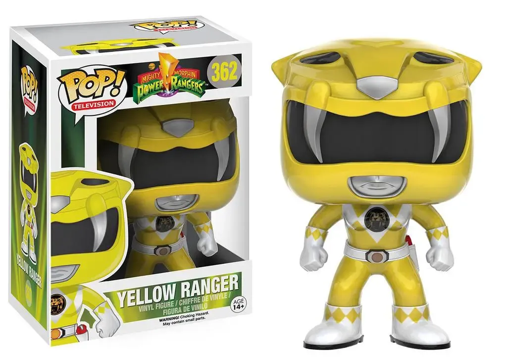 Power Rangers Yellow Ranger POP! Figur 9 cm