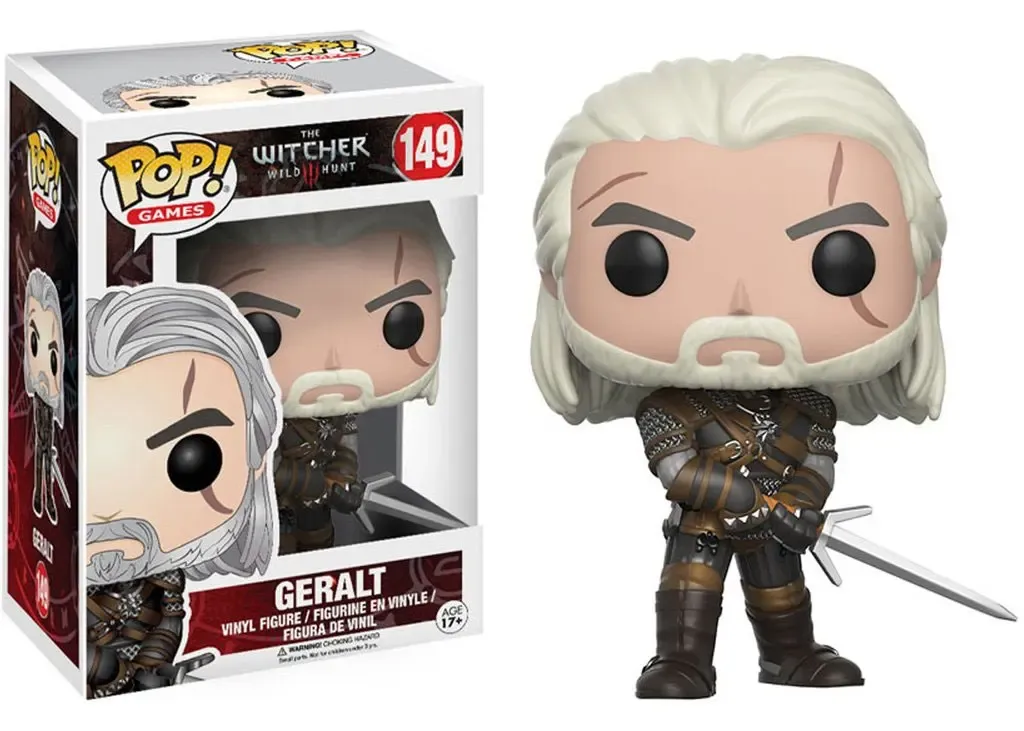 The Witcher Geralt von Riva POP! Figur 9 cm
