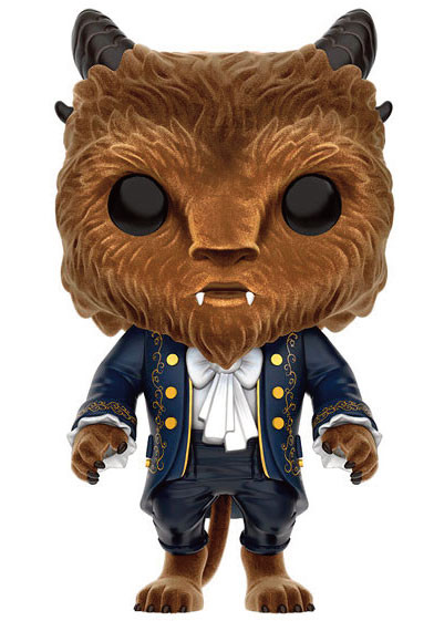 Die Schöne und das Biest Beast POP! Figur Flocked 9 cm