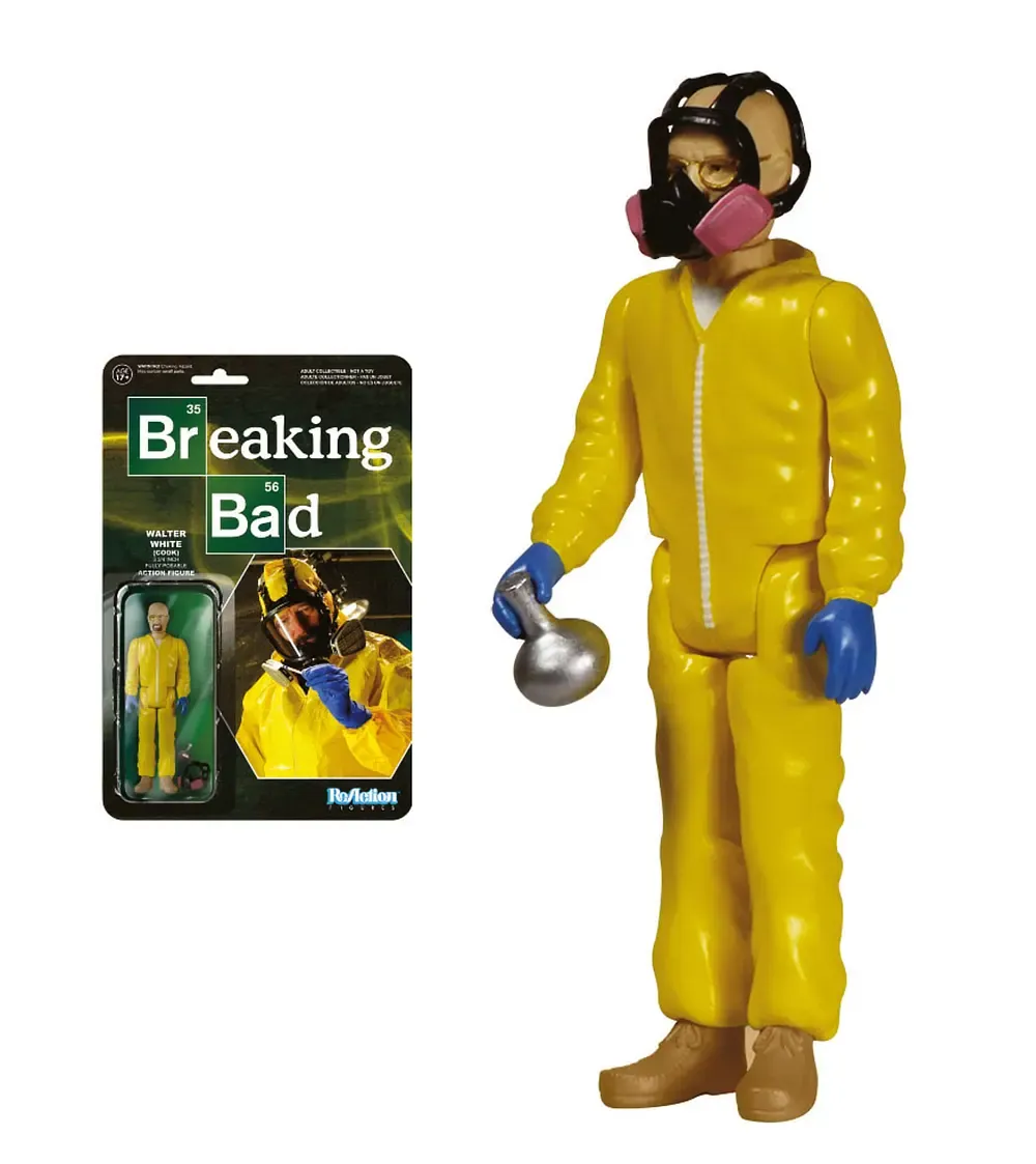 Breaking Bad Walter White in Cook Suit ReAction Actionfigur 10 cm