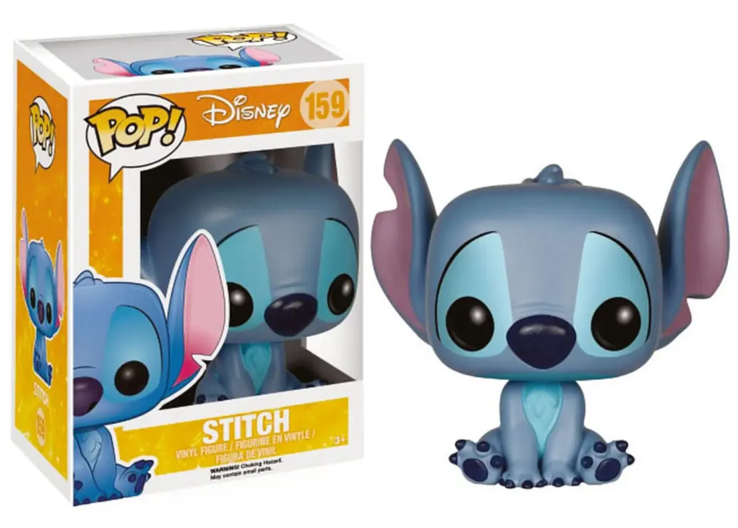 Lilo & Stitch POP! Stitch sitzend Figur 9 cm